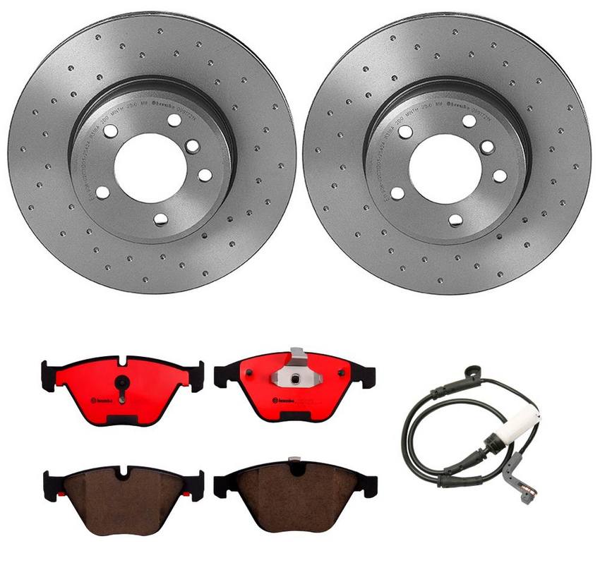 BMW Brembo Brake Kit - Pads and Rotors Front (324mm) (Ceramic) (Xtra) 34116864906 - Brembo 4038722KIT